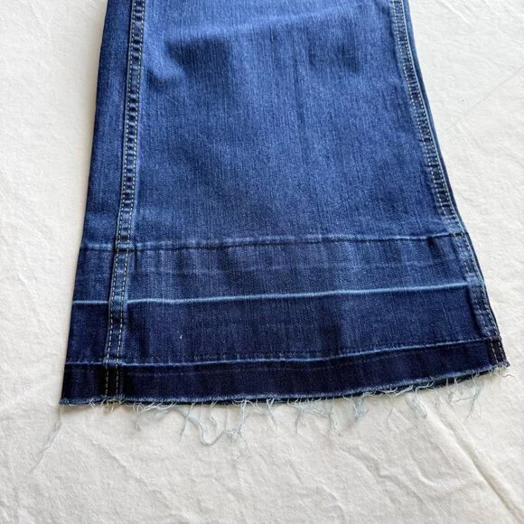 NEW Flamingals Womens High-Waist Wide-Leg Denim Jeans Size Small Casual Fit - Picture 12 of 14